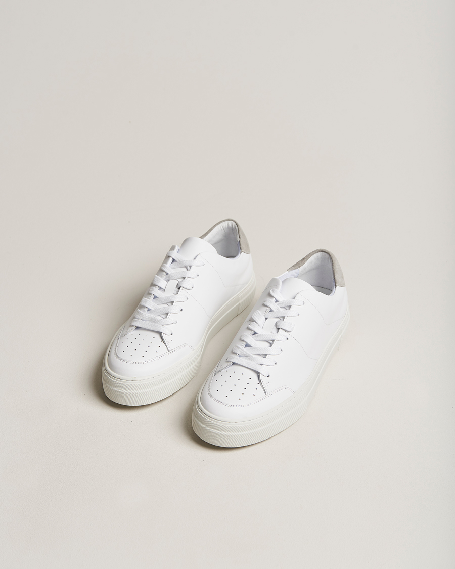 Herr | Sneakers | J.Lindeberg | Art Signature Leather Sneaker White