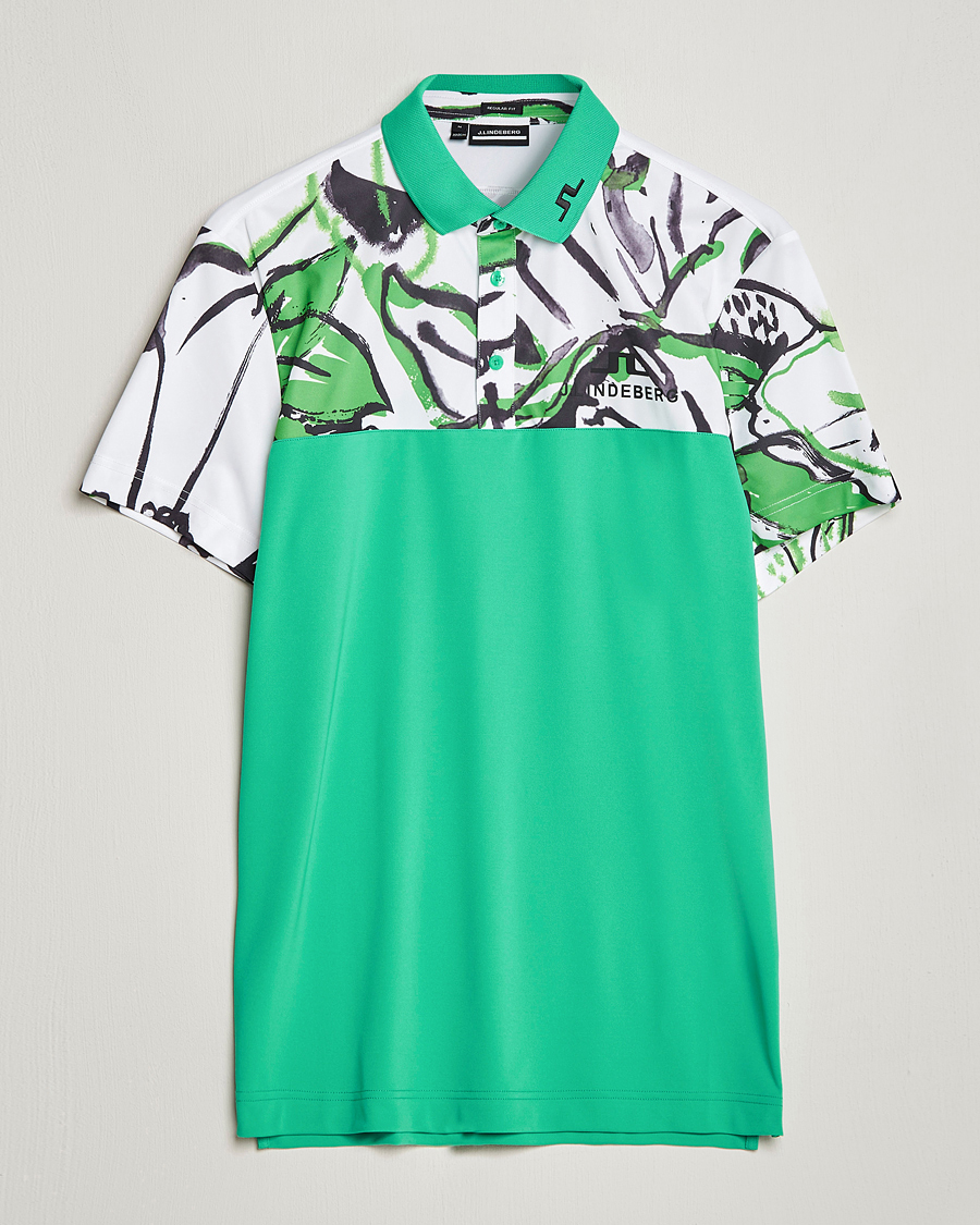 Herr | Pikéer | J.Lindeberg | Jeff Masters TX Jersey Polo White