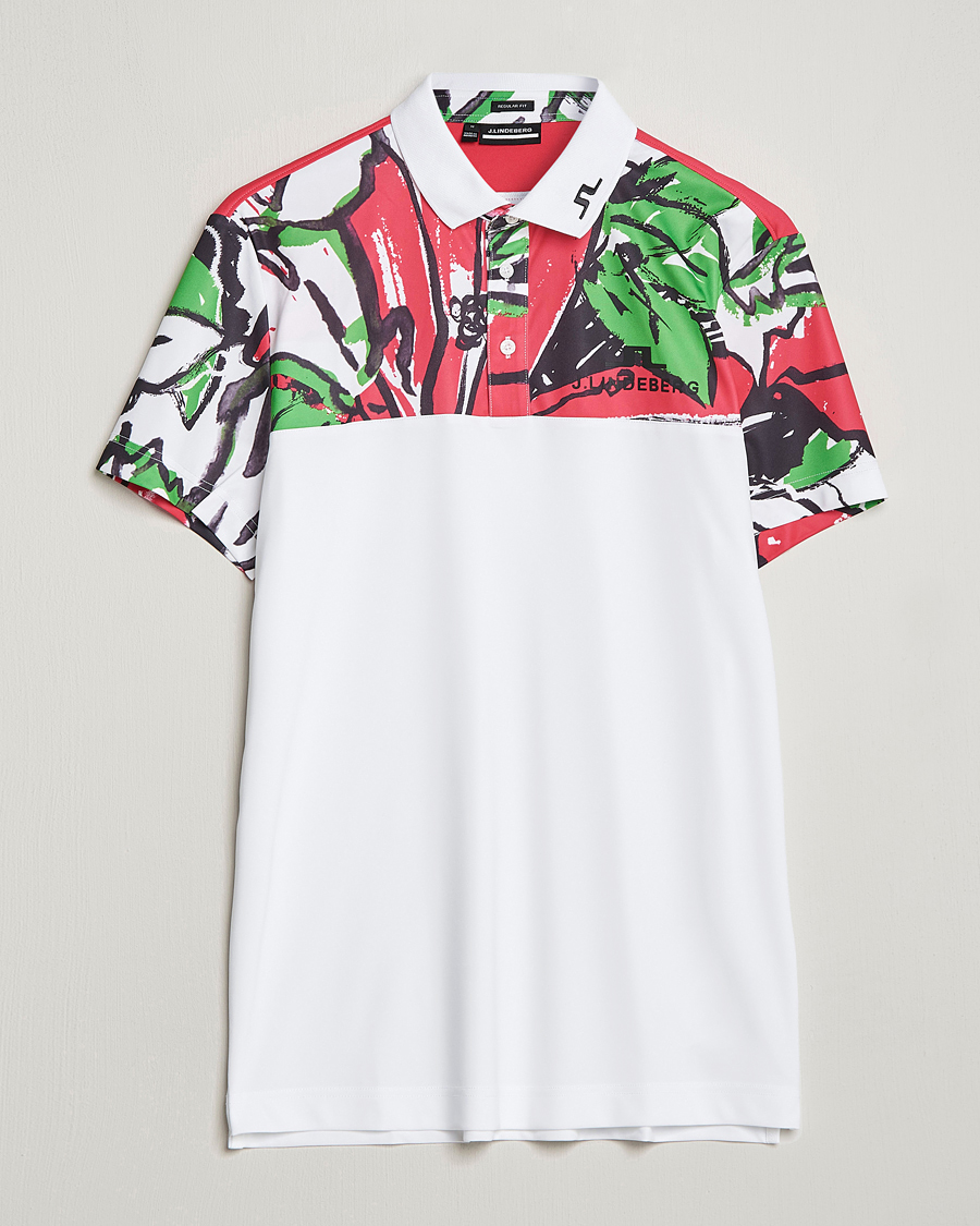 Herr | Pikéer | J.Lindeberg | Jeff Masters TX Jersey Polo Azalea