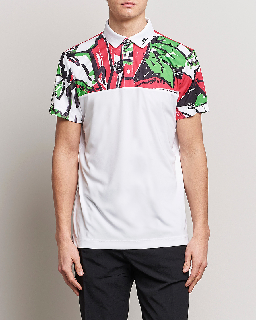 Herr | Pikéer | J.Lindeberg | Jeff Masters TX Jersey Polo Azalea