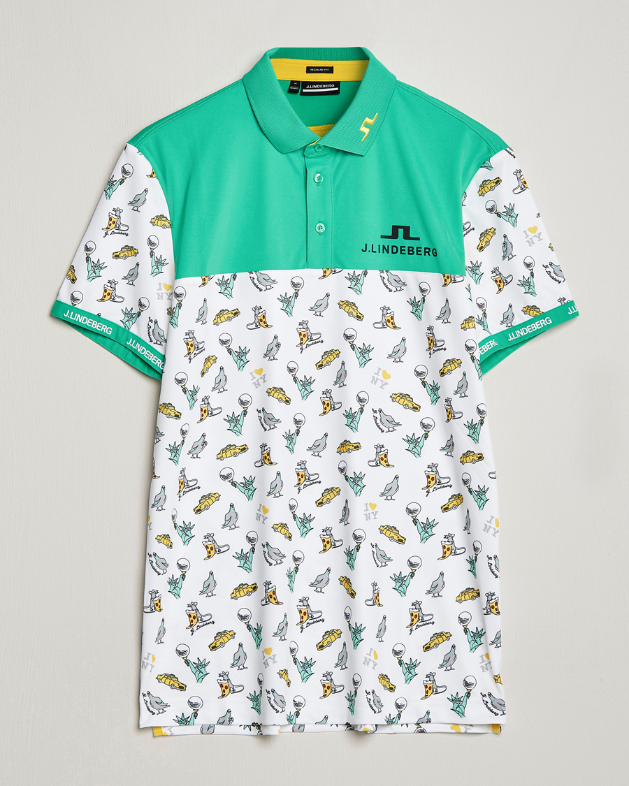 Herr | Pikéer | J.Lindeberg | Jeff PGA TX Jersey Polo White