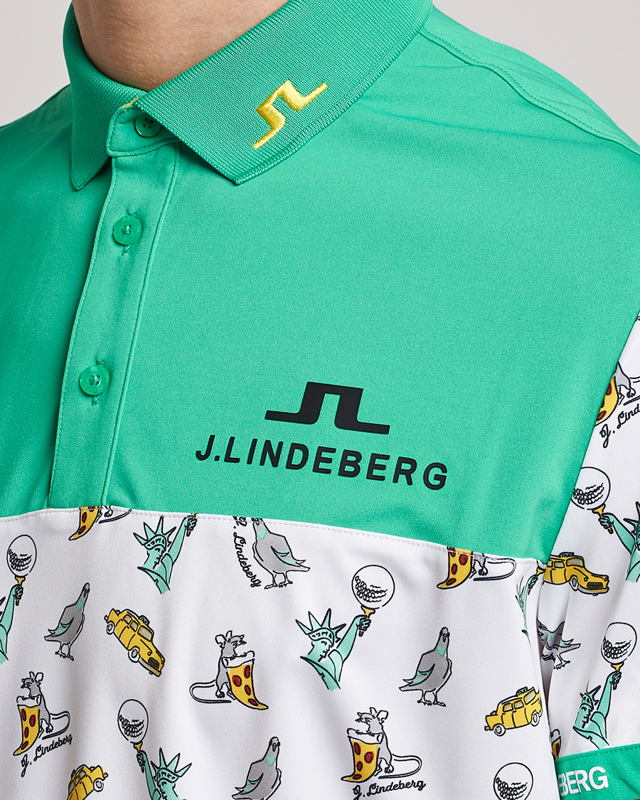 Herr | Pikéer | J.Lindeberg | Jeff PGA TX Jersey Polo White