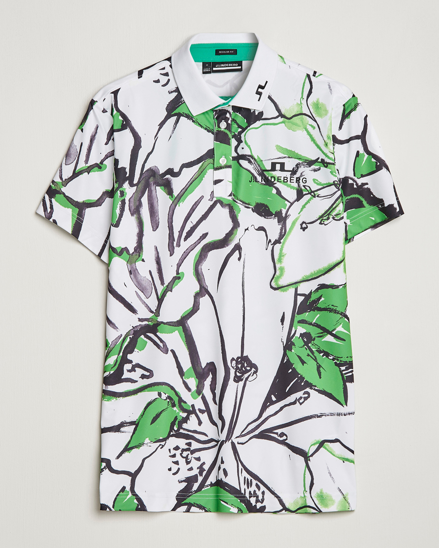 Herr | Pikéer | J.Lindeberg | KV Masters TX Jersey Polo White