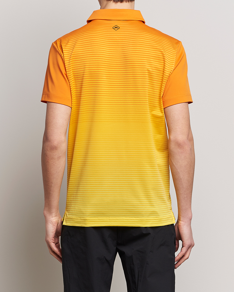 Herr | Pikéer | J.Lindeberg | Lowell Faded Slim Fit Polo Russet Orange