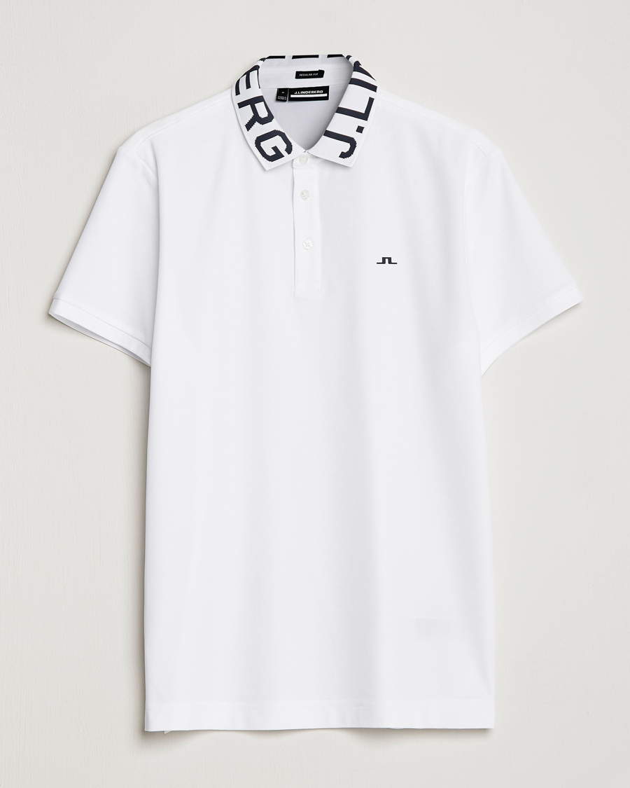 Herr | Pikéer | J.Lindeberg | Gus Regular Polo White