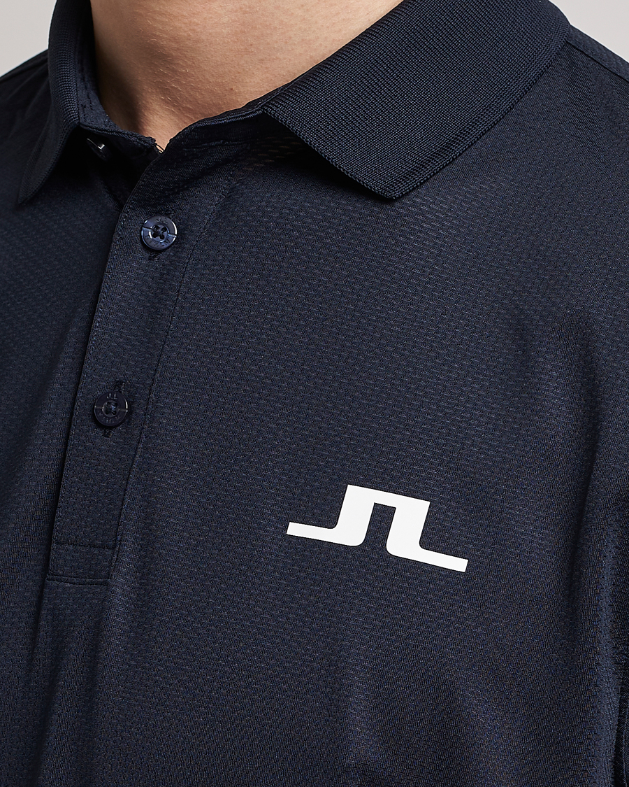 Herr | Pikéer | J.Lindeberg | Bridge Regular Fit Polo Navy
