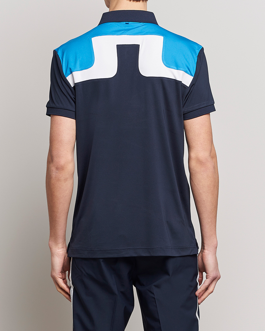 Herr | Pikéer | J.Lindeberg | Jeff Regular Fit Polo Navy