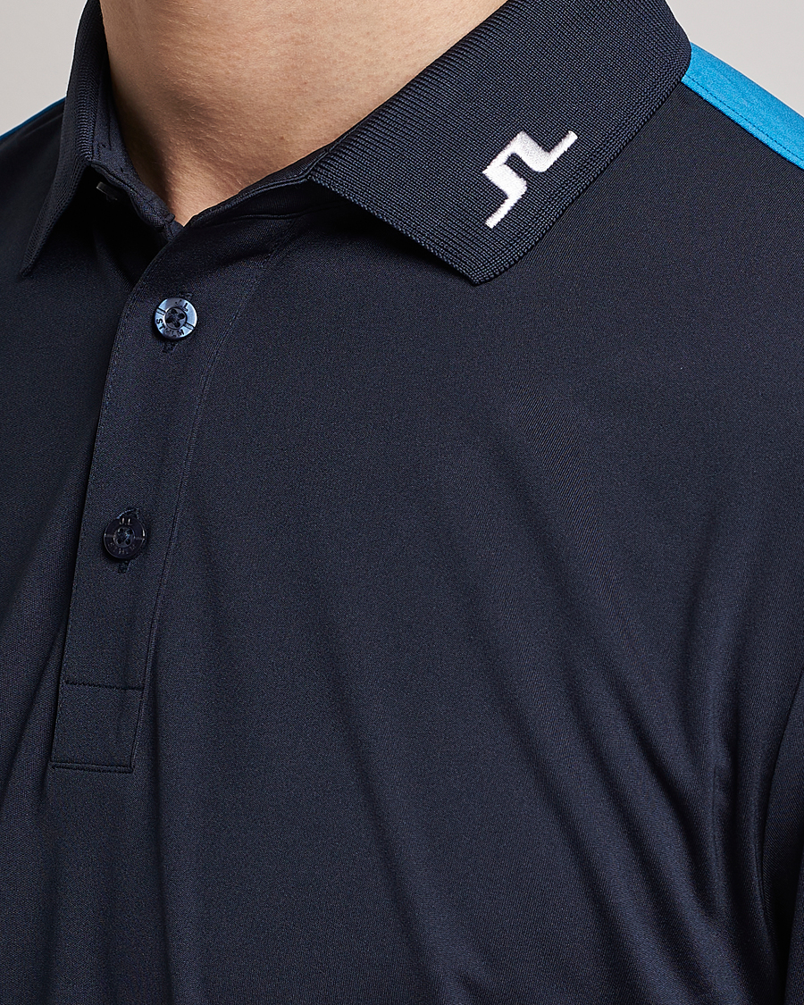 Herr | Pikéer | J.Lindeberg | Jeff Regular Fit Polo Navy