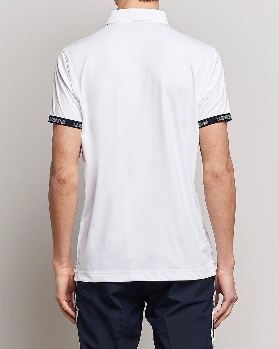 Herr | Pikéer | J.Lindeberg | Guy Regular Fit Polo White