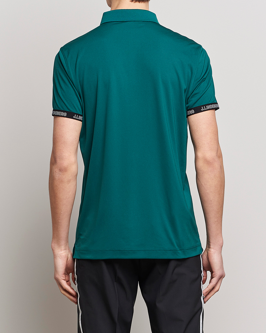 Herr | Pikéer | J.Lindeberg | Guy Regular Fit Polo Rain Forest