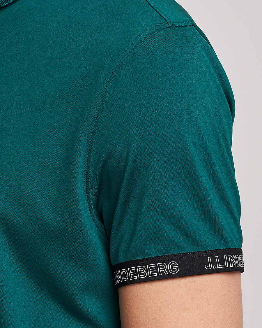 Herr | Pikéer | J.Lindeberg | Guy Regular Fit Polo Rain Forest