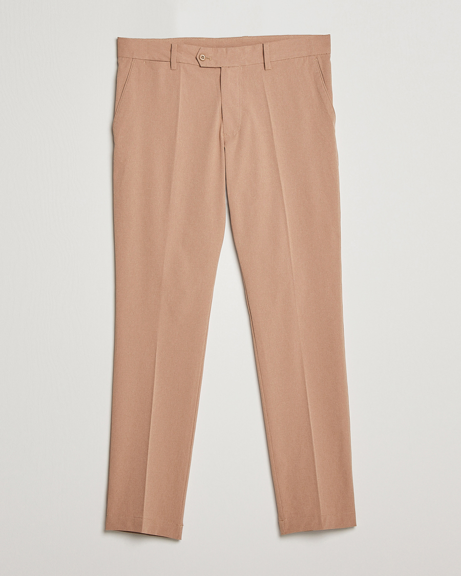 Herr | Byxor | J.Lindeberg | Vent Golf Trousers Tiger Brown
