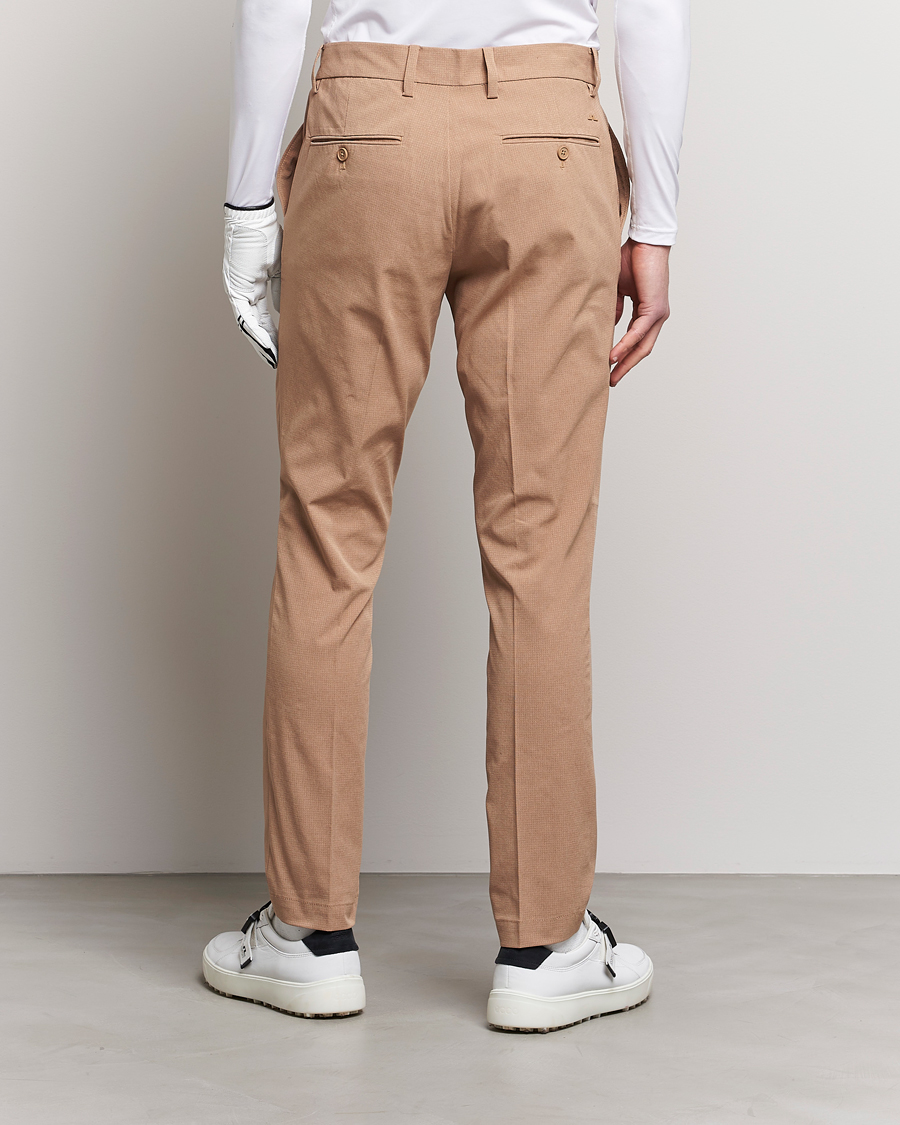 Herr | Byxor | J.Lindeberg | Vent Golf Trousers Tiger Brown