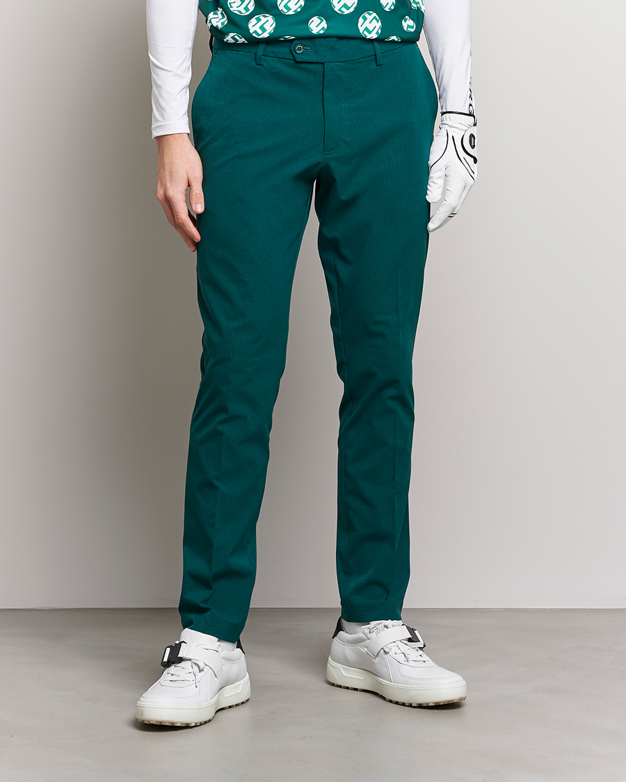 Herr | Byxor | J.Lindeberg | Vent Golf Trousers Rain Forest