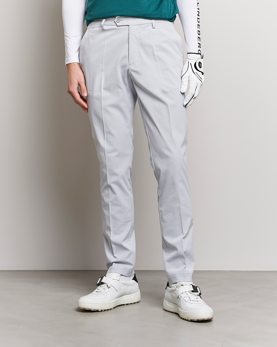 Herr | Funktionsbyxor | J.Lindeberg | Vent Golf Trousers High Rise Grey