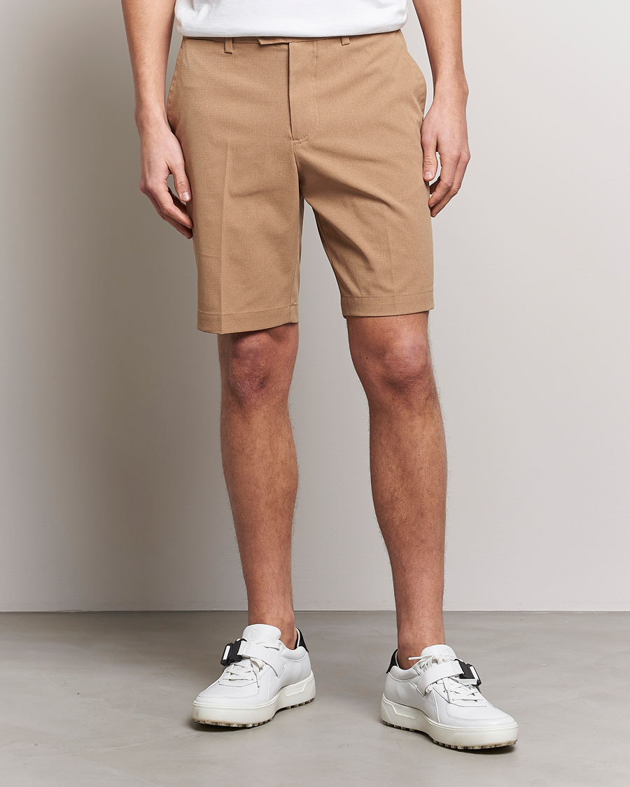 Herr | Shorts | J.Lindeberg | Vent Golf Shorts Tiger Brown