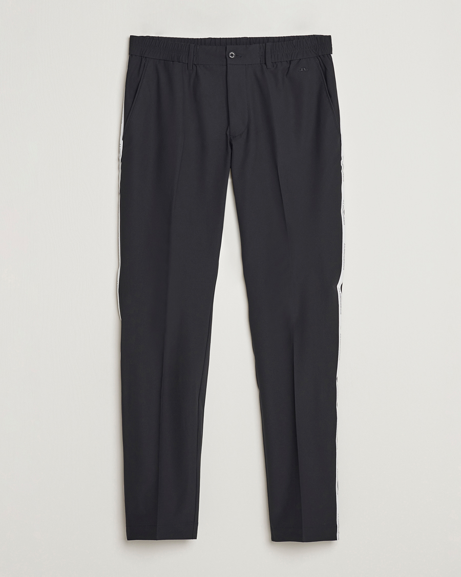 Herr | Byxor | J.Lindeberg | Stuart Stretch Stripe Golf Trouses Black