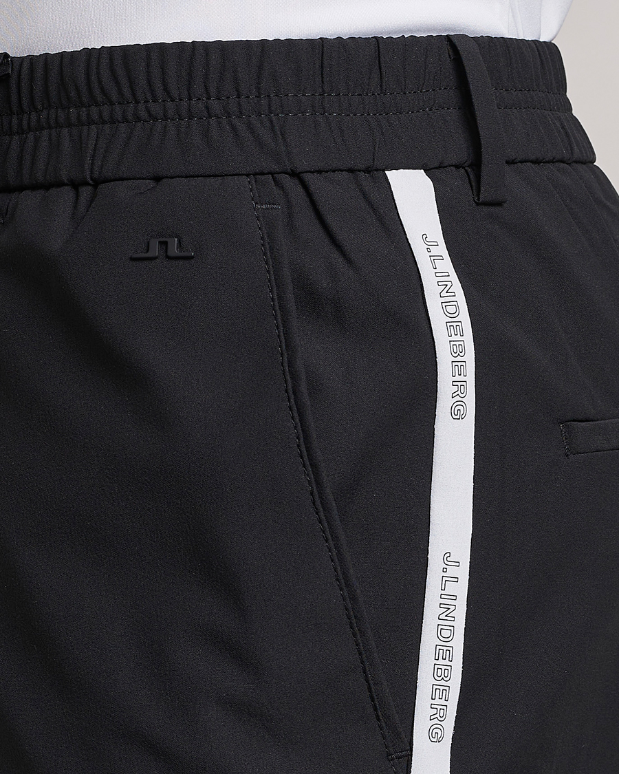 Herr | Byxor | J.Lindeberg | Stuart Stretch Stripe Golf Trouses Black