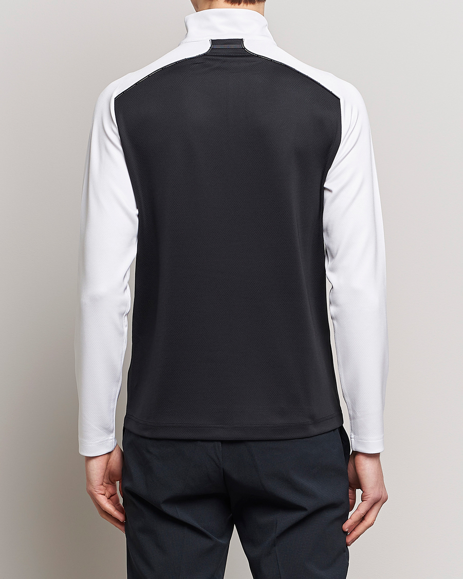 Herr | Tröjor | J.Lindeberg | Terry Mid Layer Half Zip White