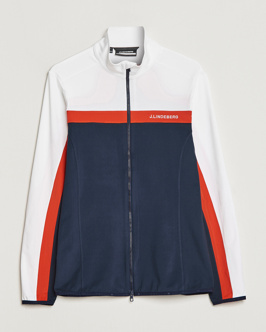 Herr | Tröjor | J.Lindeberg | Jarvis Mid Layer Full Zip Navy