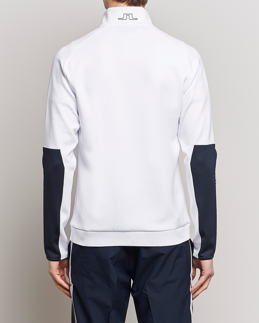 Herr | Jackor | J.Lindeberg | Lazarus Mid Layer Full Zip White