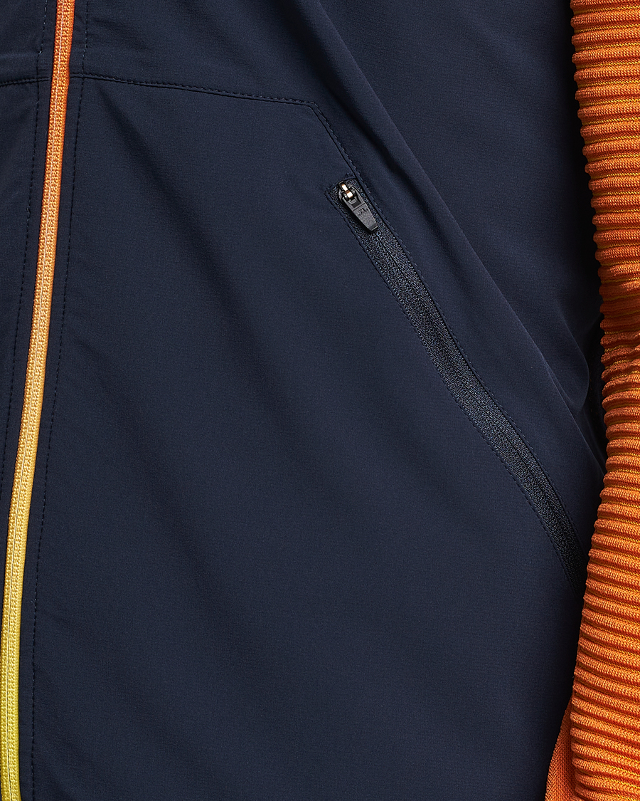 Herr | Jackor | J.Lindeberg | Rolf Hybrid Knitted Jacket Navy