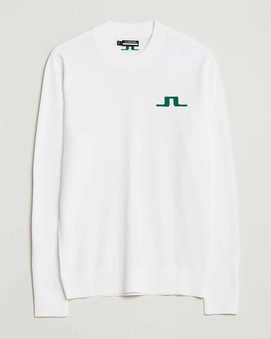 Herr | Tröjor | J.Lindeberg | Gus Knitted Sweater White