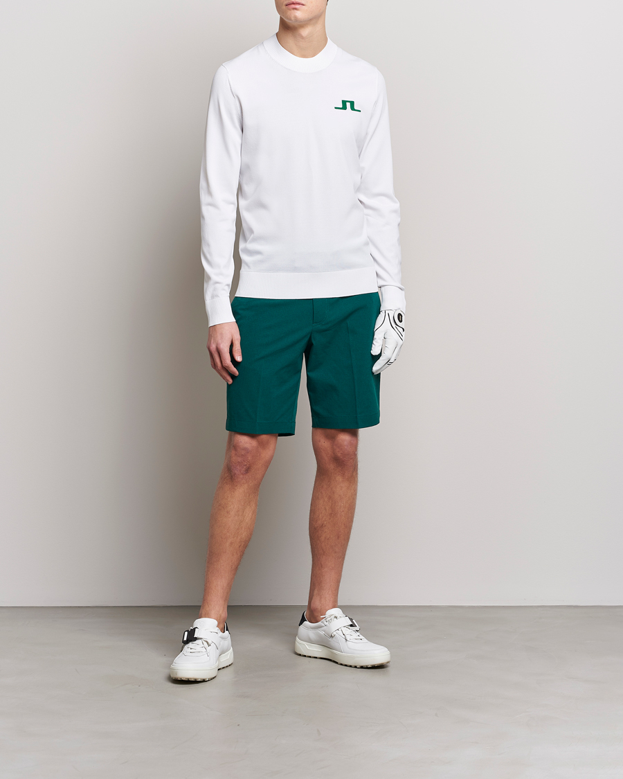 Herr | Tröjor | J.Lindeberg | Gus Knitted Sweater White