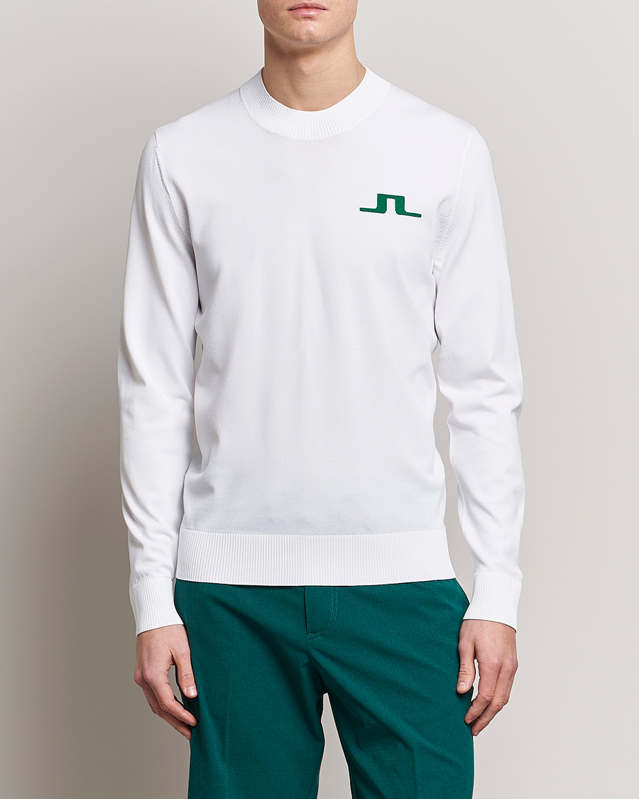 Herr | Tröjor | J.Lindeberg | Gus Knitted Sweater White