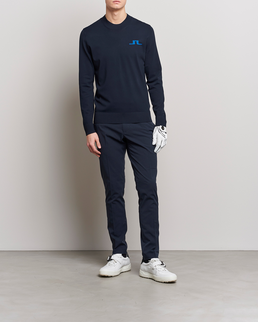 Herr | Tröjor | J.Lindeberg | Gus Knitted Sweater Navy