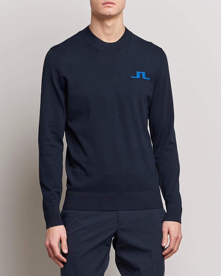 Herr | Tröjor | J.Lindeberg | Gus Knitted Sweater Navy