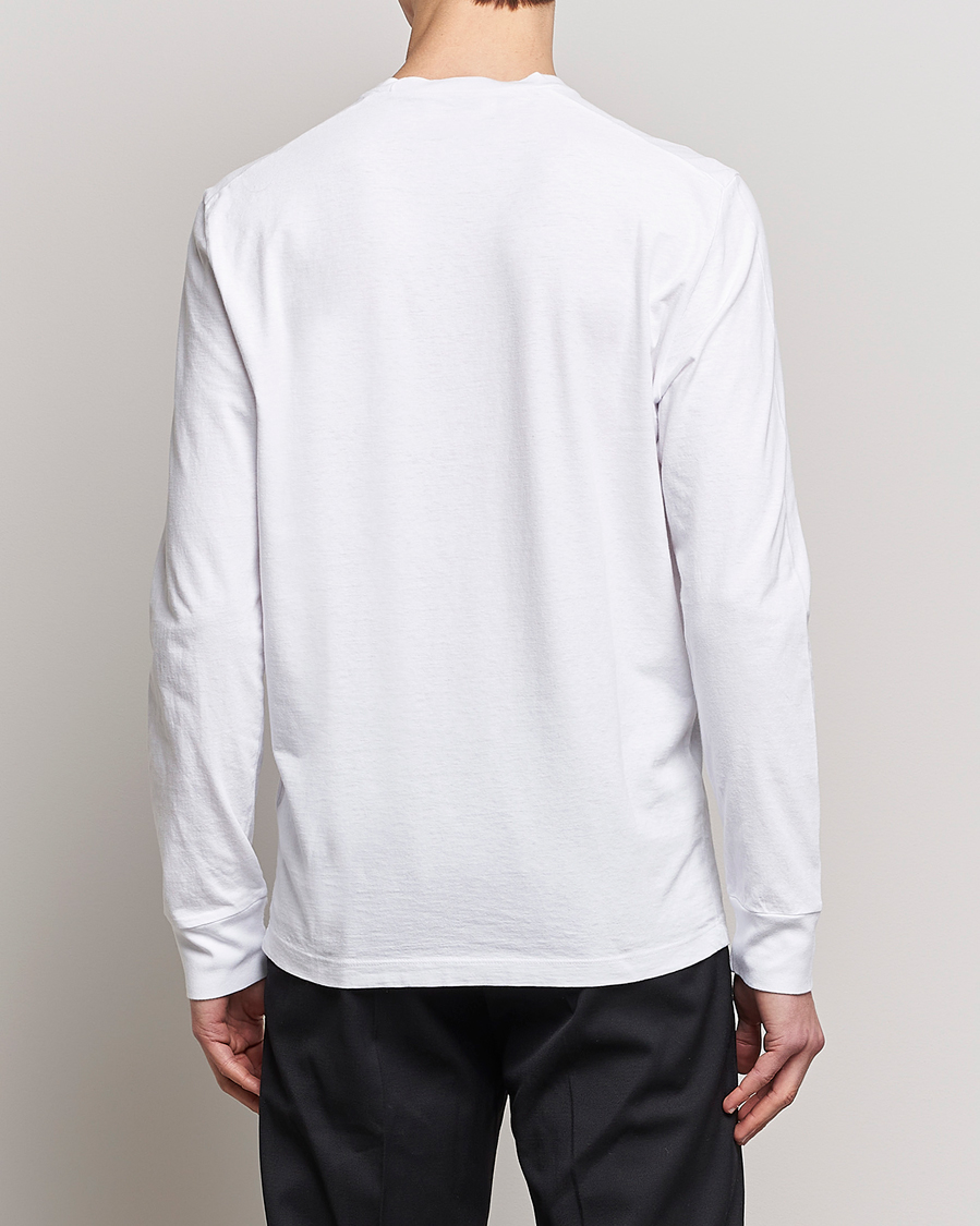 Herr | T-Shirts | Dsquared2 | Long Sleeve Surf Tee White