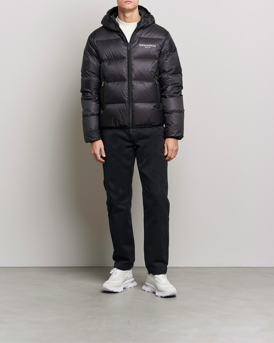 Herr | Jackor | Dsquared2 | Down Puffer Jacket Black