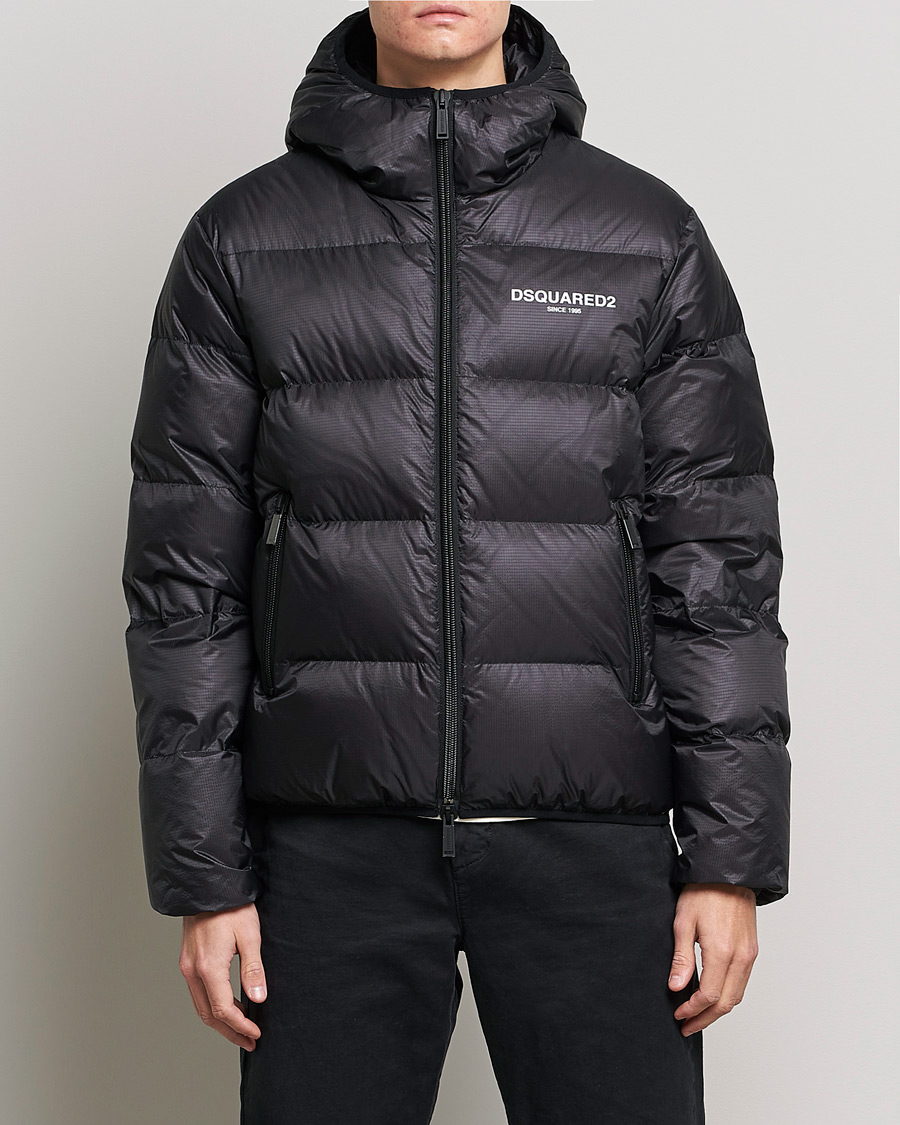 Herr | Jackor | Dsquared2 | Down Puffer Jacket Black
