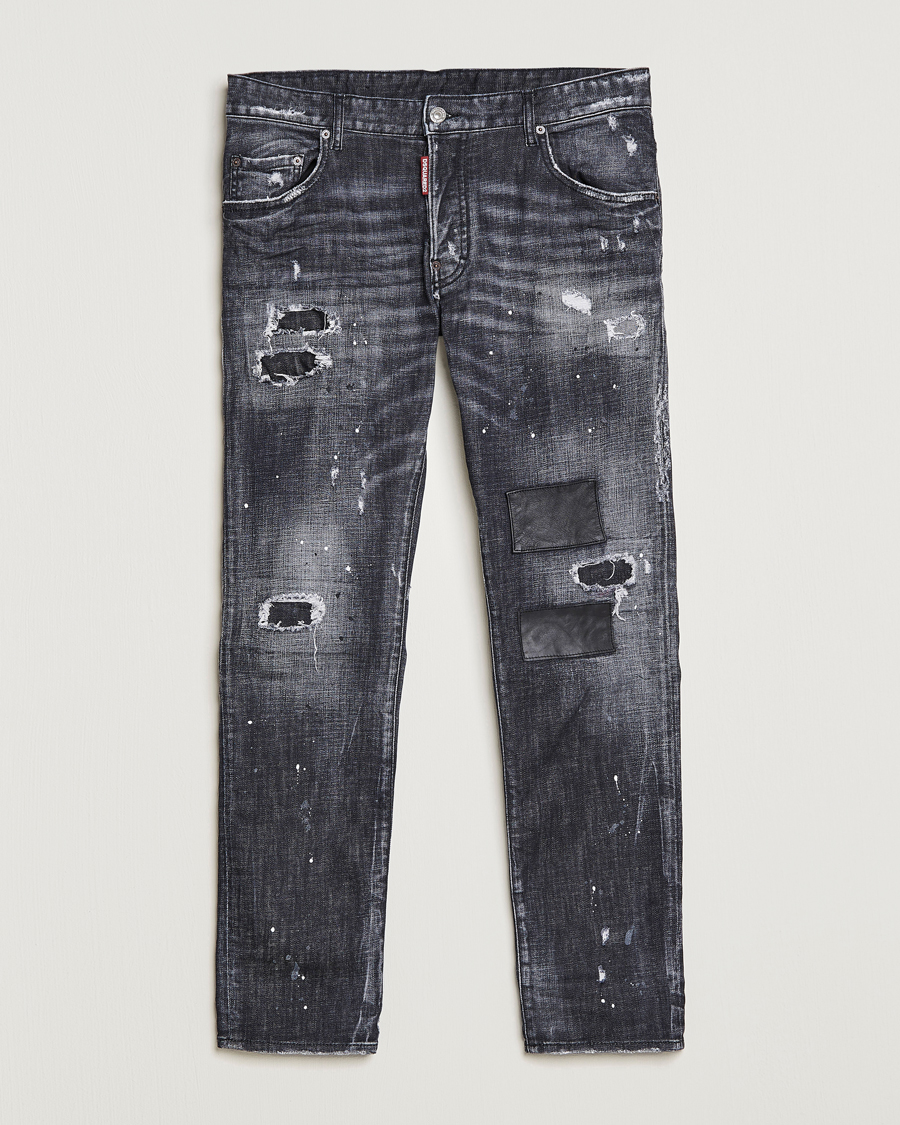 Herr | Jeans | Dsquared2 | Skater Jeans Medium Black Wash