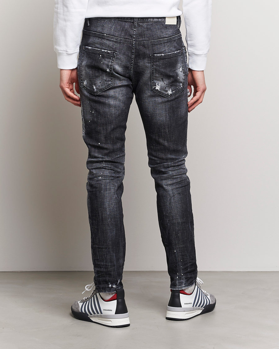 Herr | Jeans | Dsquared2 | Skater Jeans Medium Black Wash