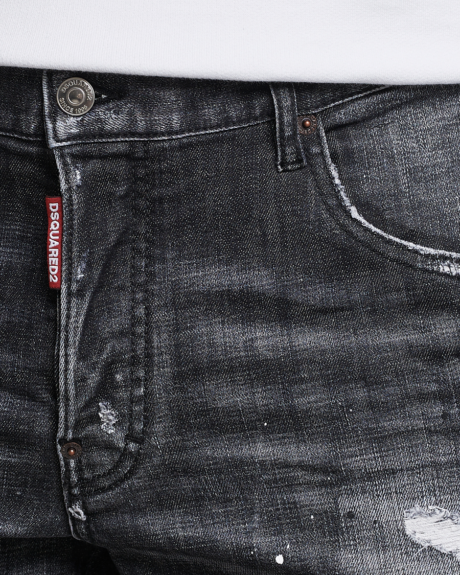Herr | Jeans | Dsquared2 | Skater Jeans Medium Black Wash