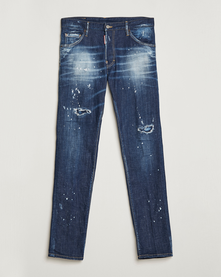 Herr | Jeans | Dsquared2 | Cool Guy Jeans Dark Blue Wash