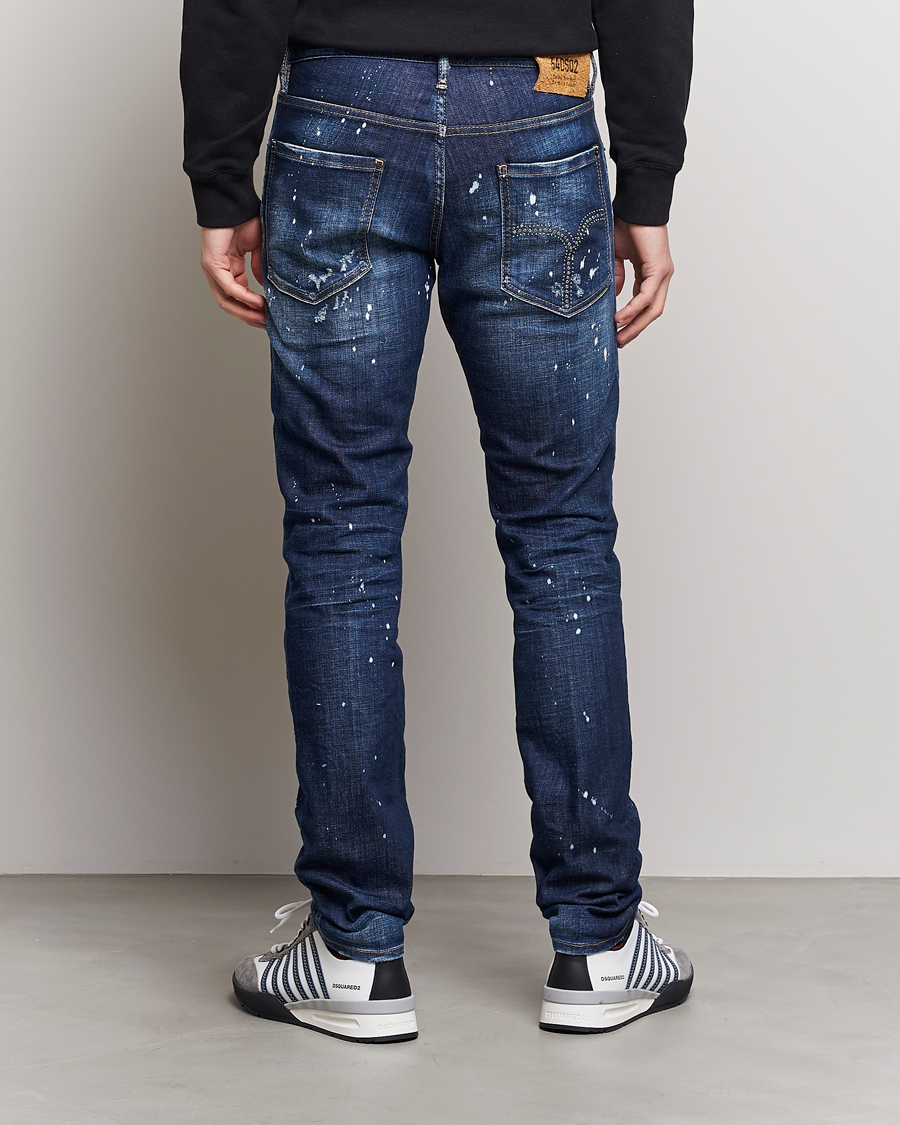 Herr | Jeans | Dsquared2 | Cool Guy Jeans Dark Blue Wash