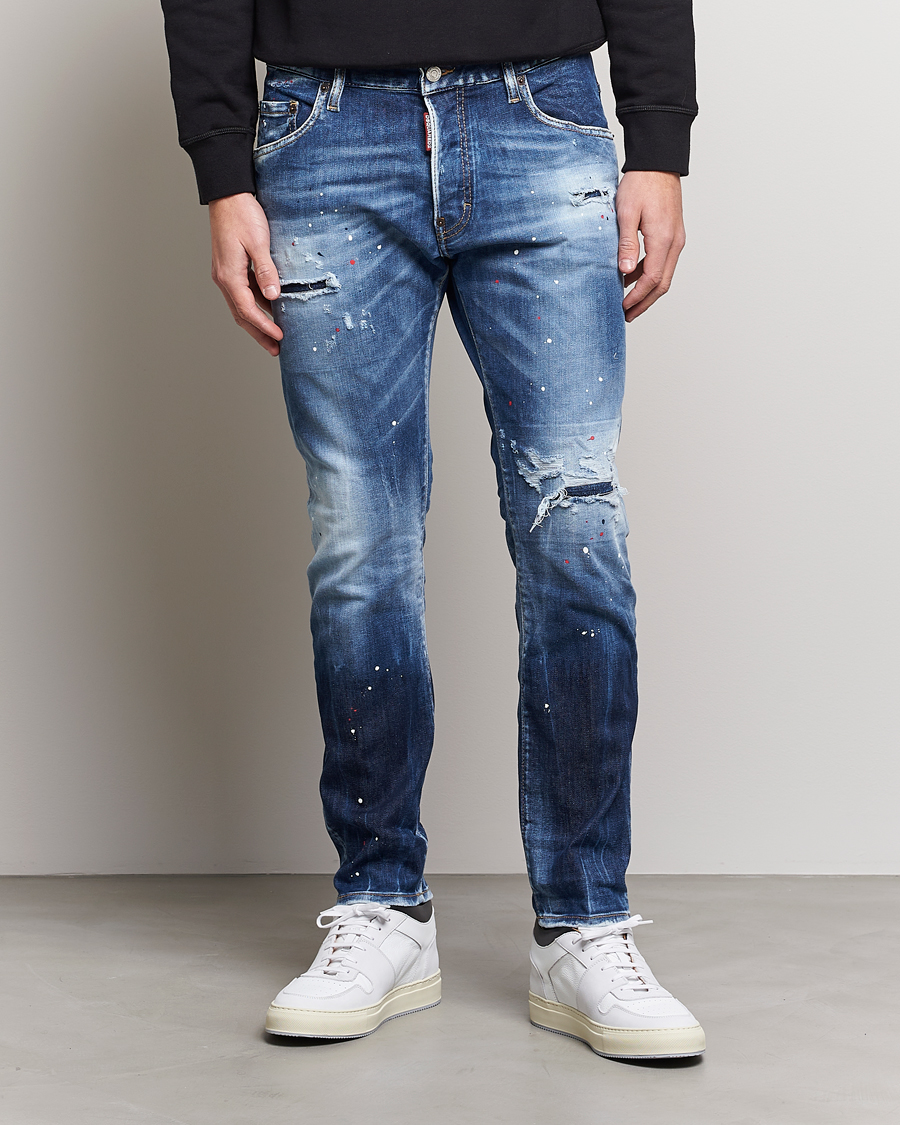 Herr | Jeans | Dsquared2 | Cool Guy Jeans Deep Blue Wash