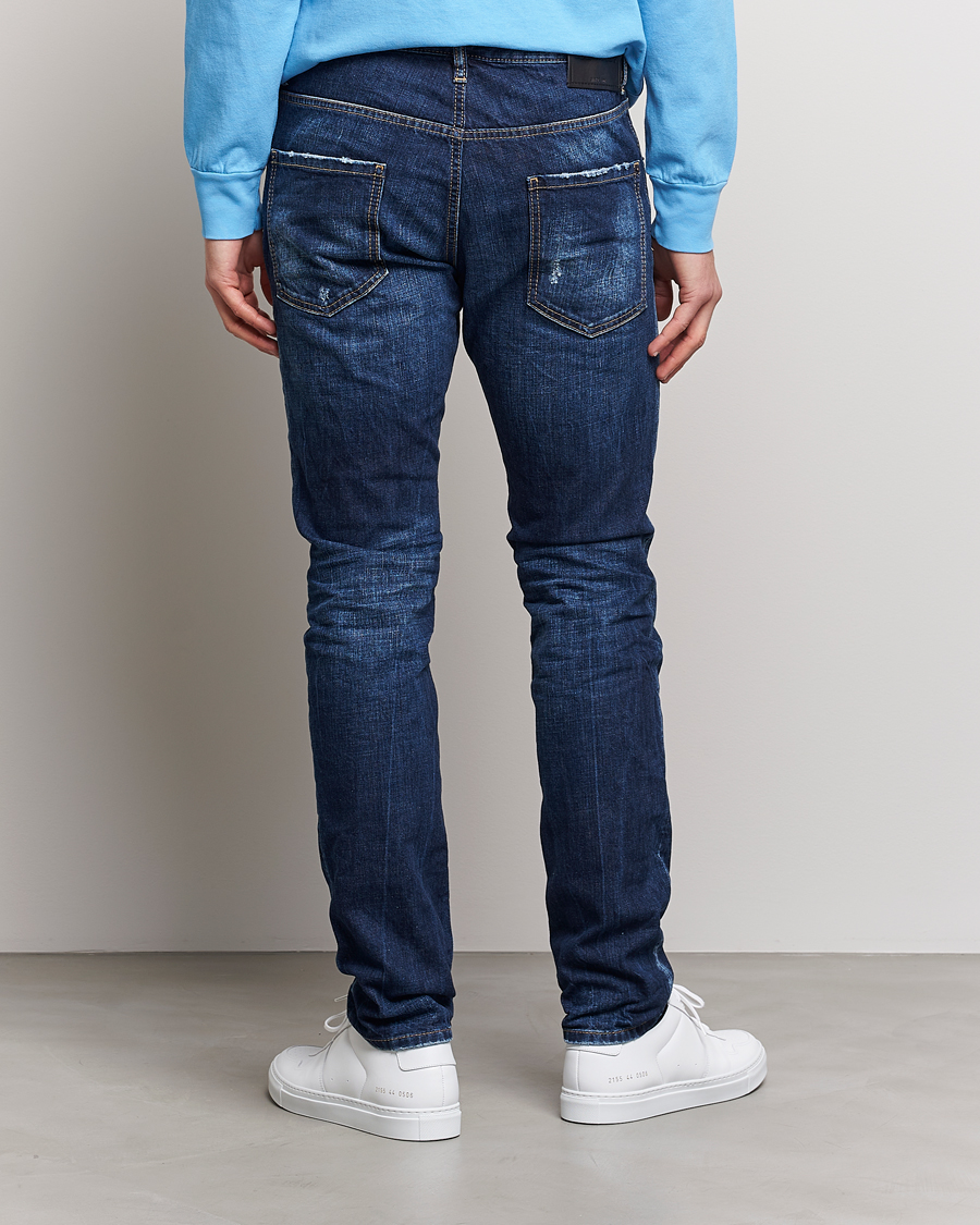 Herr | Jeans | Dsquared2 | Skater Jeans Dark Blue Wash