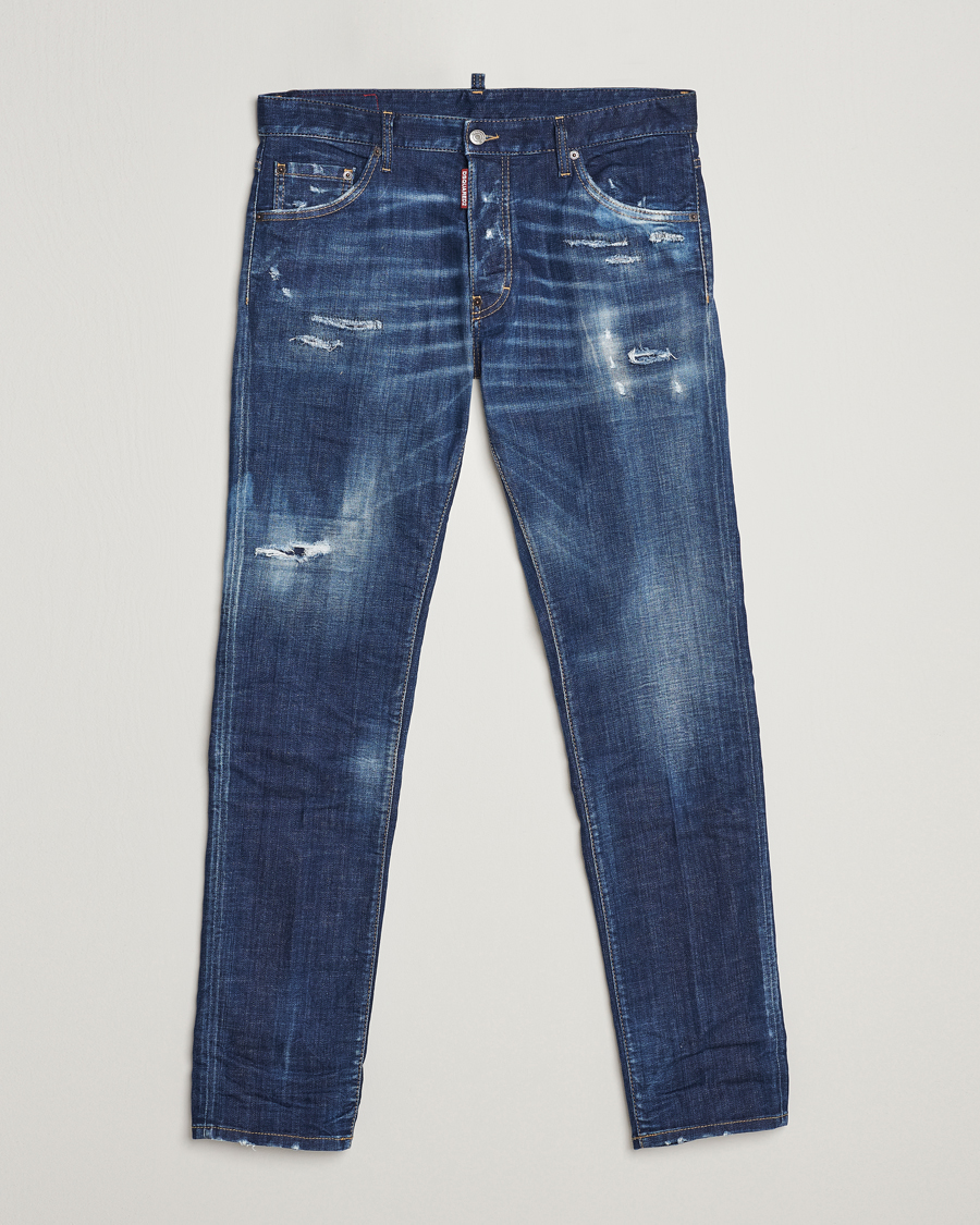 Herr | Jeans | Dsquared2 | Cool Guy Jeans Deep Blue Wash