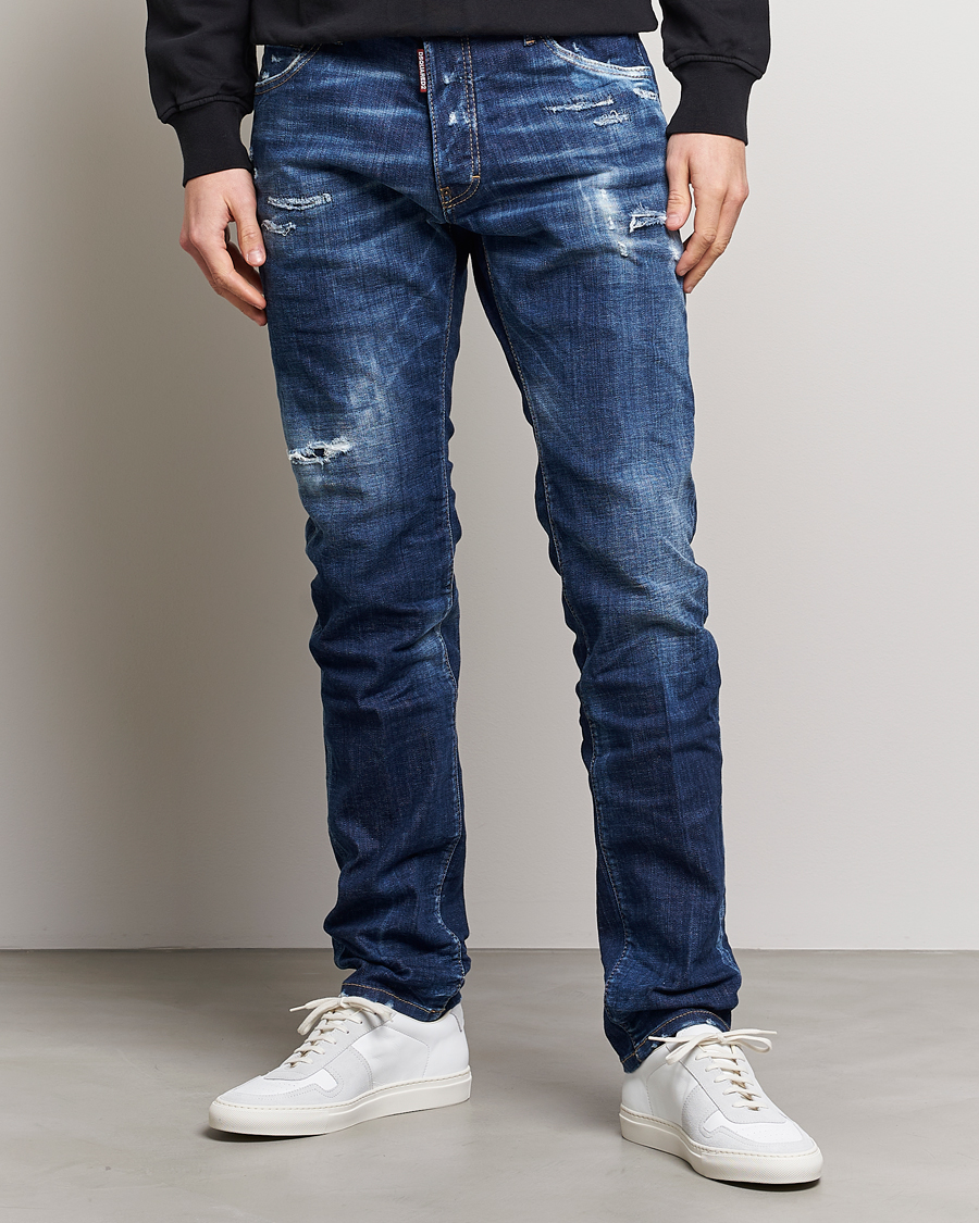 Herr | Jeans | Dsquared2 | Cool Guy Jeans Deep Blue Wash