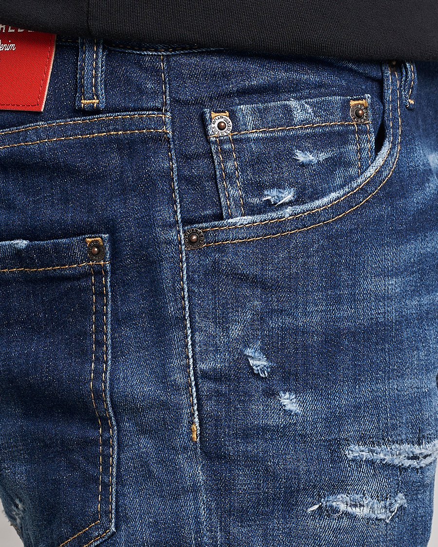 Herr | Jeans | Dsquared2 | Cool Guy Jeans Deep Blue Wash