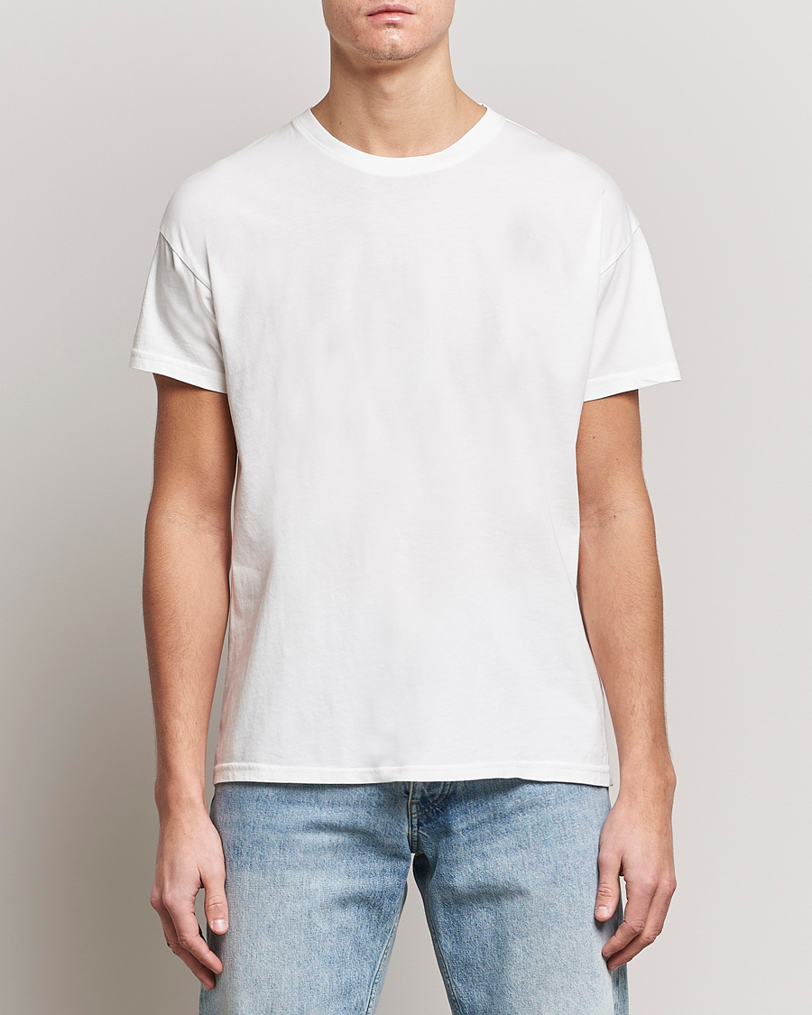 Herr |  | Jeanerica | Marcel Crew Neck T-Shirt White