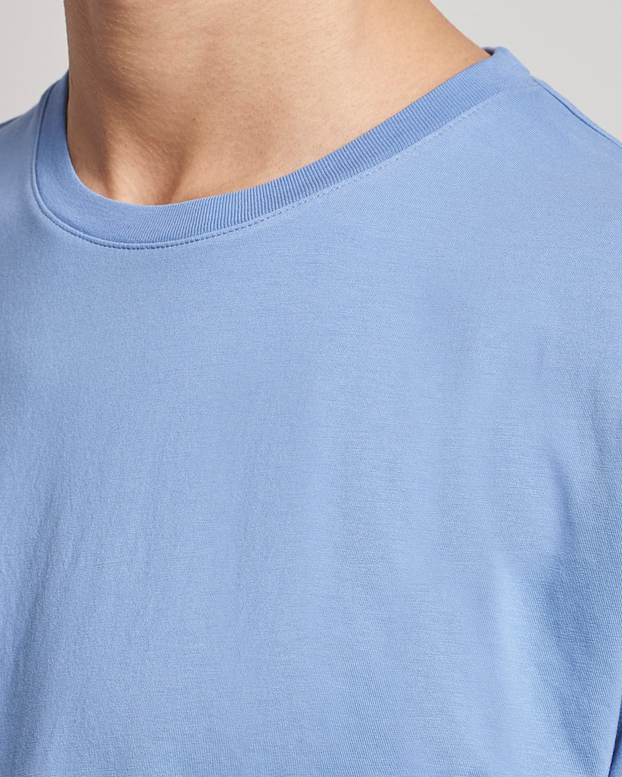 Herr | T-Shirts | Jeanerica | Marcel Crew Neck T-Shirt Sky Blue