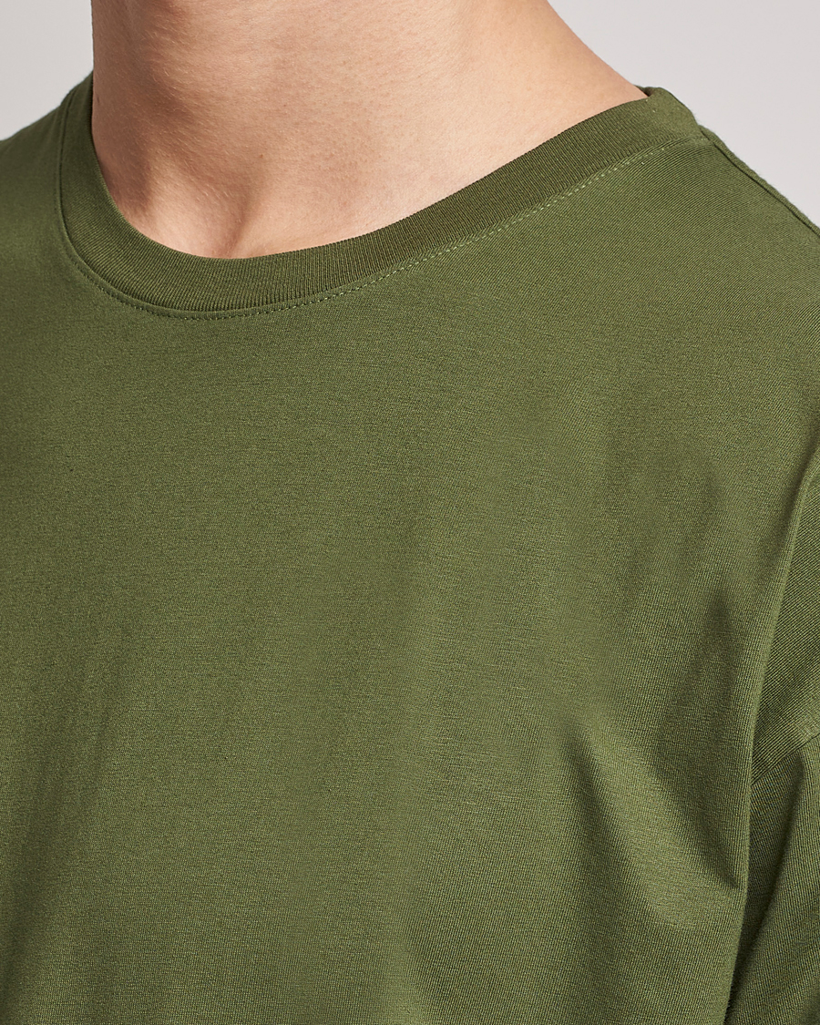 Herr | T-Shirts | Jeanerica | Marcel Crew Neck T-Shirt Army Green