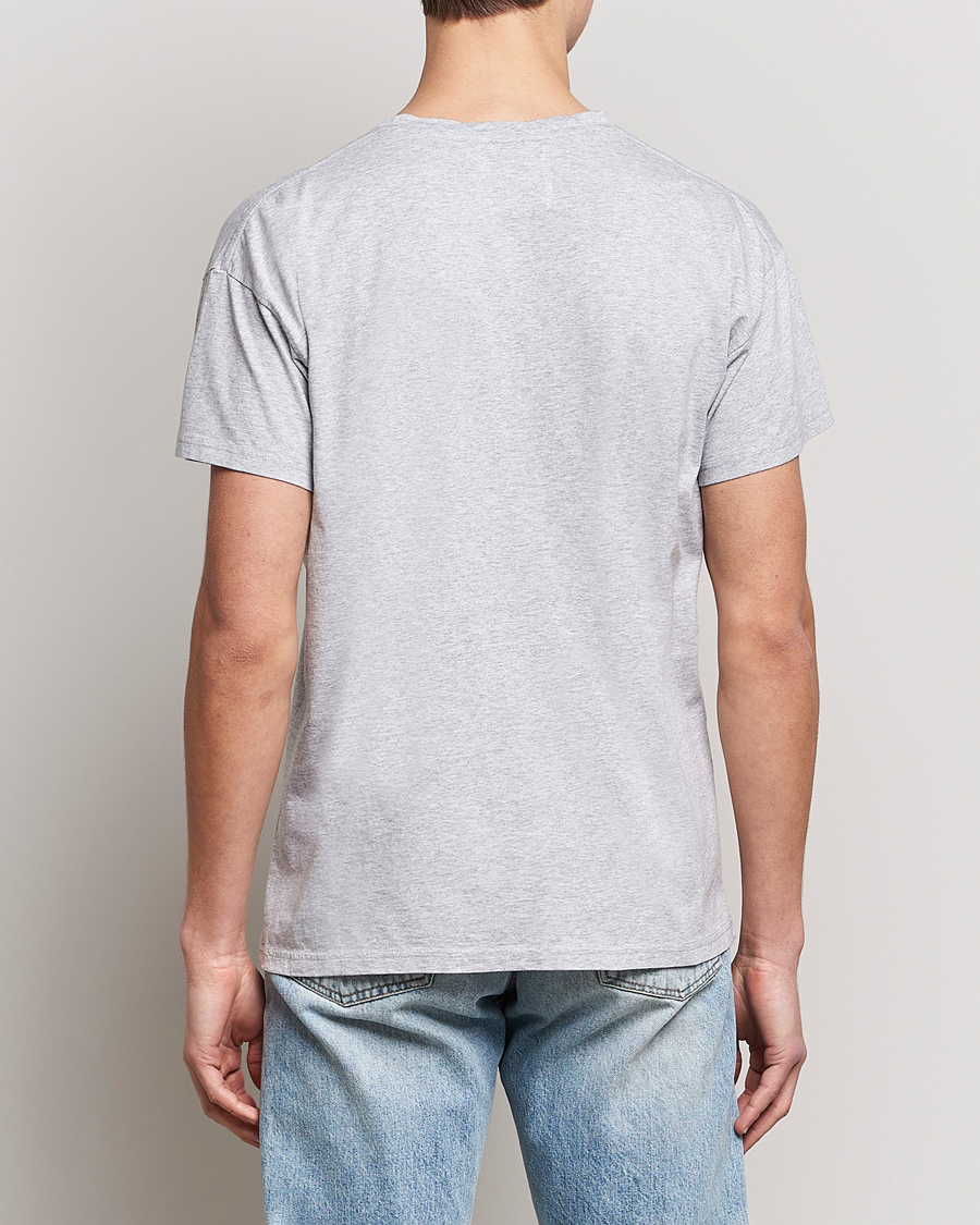 Herr | T-Shirts | Jeanerica | Marcel Crew Neck T-Shirt Light Grey Melange