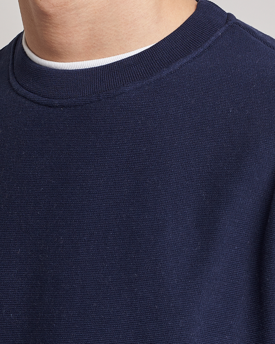 Herr | Tröjor | Jeanerica | Paule Crew Neck Sweatshirt Dark Navy