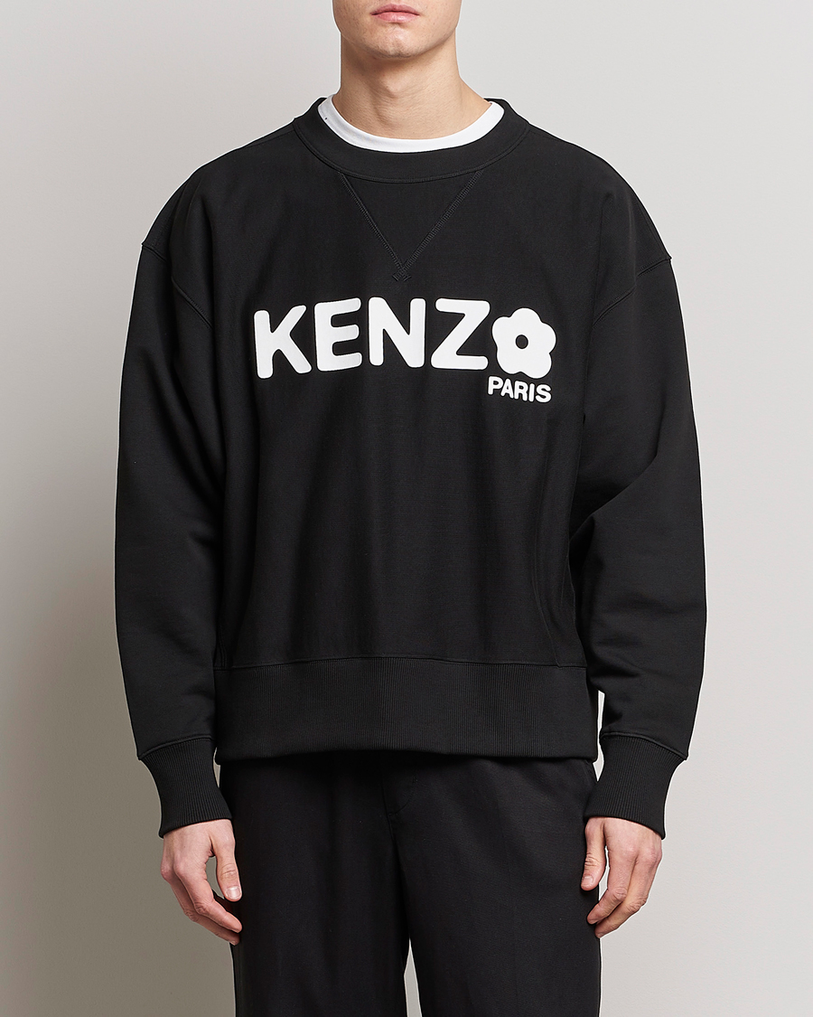 Herr | KENZO | KENZO | Boke Flower Sweatshirt Black